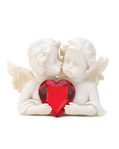 TWO IN LOVE CHERUB FIGURINE